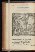 An illustration from Hadriani Iunii medici Emblemata : eiusdem ænigmatum libellus (1569)