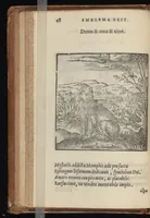 An illustration from Hadriani Iunii medici Emblemata : eiusdem ænigmatum libellus (1569)