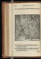 Picture 33 of 38 from Hadriani Iunii medici Emblemata : eiusdem ænigmatum libellus (1569), leaf 61