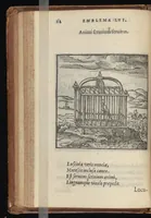 An illustration from Hadriani Iunii medici Emblemata : eiusdem ænigmatum libellus (1569)