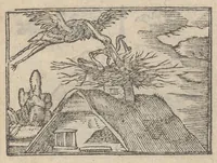 An illustration from Emblematvm clarissimi viri D. Andreæ Alcati [i.e. Alciati] libri II : additæ sunt aliquot in altero libro figuræ (1567)