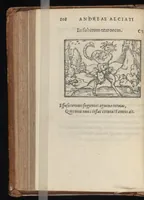 An illustration from Emblematvm clarissimi viri D. Andreæ Alcati [i.e. Alciati] libri II : additæ sunt aliquot in altero libro figuræ (1567)
