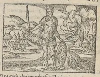 An illustration from Emblematvm clarissimi viri D. Andreæ Alcati [i.e. Alciati] libri II : additæ sunt aliquot in altero libro figuræ (1567)