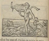 An illustration from Emblematvm clarissimi viri D. Andreæ Alcati [i.e. Alciati] libri II : additæ sunt aliquot in altero libro figuræ (1567)