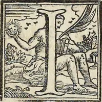 An illustration from Dialogo della pittura di M. Lodovico Dolce, intitolato l'Aretino : nel quale si ragiona della dignità di essa pittura, e di tutte le parti necessarie, che a perfetto pittore si acconvengono : con esempi di pittori antichi, e moderni : e nel fine si fa menzione delle virtù, e delle opere del divin Tiziano = Dialogue sur la peinture de Lovis Dolce, intitulè l'Aretin : dans le quel on traitte de l'excellence de la peinture, & de toutes les qualités necessaires au bon peintre : avec les exemples des peintres anciens, & modernes : à la fin on y parle du merite, & des ouvrages du divin Titien (1735)