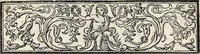 An illustration from Dialogo della pittura di M. Lodovico Dolce, intitolato l'Aretino : nel quale si ragiona della dignità di essa pittura, e di tutte le parti necessarie, che a perfetto pittore si acconvengono : con esempi di pittori antichi, e moderni : e nel fine si fa menzione delle virtù, e delle opere del divin Tiziano = Dialogue sur la peinture de Lovis Dolce, intitulè l'Aretin : dans le quel on traitte de l'excellence de la peinture, & de toutes les qualités necessaires au bon peintre : avec les exemples des peintres anciens, & modernes : à la fin on y parle du merite, & des ouvrages du divin Titien (1735)