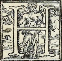 An illustration from Dialogo della pittura di M. Lodovico Dolce, intitolato l'Aretino : nel quale si ragiona della dignità di essa pittura, e di tutte le parti necessarie, che a perfetto pittore si acconvengono : con esempi di pittori antichi, e moderni : e nel fine si fa menzione delle virtù, e delle opere del divin Tiziano = Dialogue sur la peinture de Lovis Dolce, intitulè l'Aretin : dans le quel on traitte de l'excellence de la peinture, & de toutes les qualités necessaires au bon peintre : avec les exemples des peintres anciens, & modernes : à la fin on y parle du merite, & des ouvrages du divin Titien (1735)