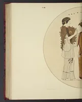 An illustration from Élite des monuments céramographiques; matériaux pour l'histoire des religions et des moeurs de l'antiquité; (1844)