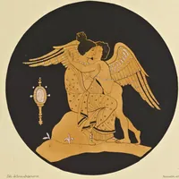 Picture 41 of 87 from Élite des monuments céramographiques; matériaux pour l'histoire des religions et des moeurs de l'antiquité; (1844), leaf 408