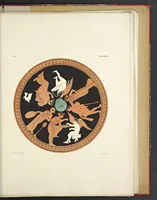 Picture 72 of 87 from Élite des monuments céramographiques; matériaux pour l'histoire des religions et des moeurs de l'antiquité; (1844), leaf 498