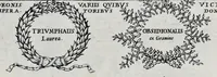 Picture 1 of 11 from Antiqvae vrbis splendor : hoc est præcipva eivsdem templa, amphitheatra, theatra, circi, navmachiæ, arcvs trivmphales, mavsolea aliaqve svmptvosiora ædificia, pompæ item trivmphalis et colossæarvm imaginvm descriptio (1637), leaf 40