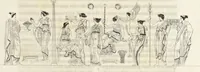 An illustration from Élite des monuments céramographiques; matériaux pour l'histoire des religions et des moeurs de l'antiquité; (1844)