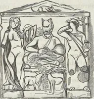 Picture 5 of 91 from Élite des monuments céramographiques; matériaux pour l'histoire des religions et des moeurs de l'antiquité; (1844), leaf 383
