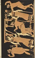 An illustration from Élite des monuments céramographiques; matériaux pour l'histoire des religions et des moeurs de l'antiquité; (1844)