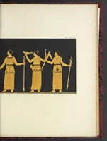 An illustration from Élite des monuments céramographiques; matériaux pour l'histoire des religions et des moeurs de l'antiquité; (1844)