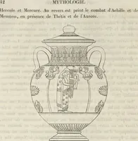 An illustration from Élite des monuments céramographiques; matériaux pour l'histoire des religions et des moeurs de l'antiquité; (1844)