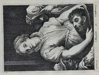 Picture 7 of 30 from Davidis Teniers Antverpiensis, pictoris, et a cubiculis ser.mis principibus Leopoldo Guil. archiduci et Ioanni Austriaco, Theatrum pictorium : in quo exhibentur ipsius manu delineatae, eiusque curâ in aes incisae picturae, archetipae italicae, quas ipse ser.mus archidux in pinacothecam suam Bruxellis collegit (1673), leaf 106