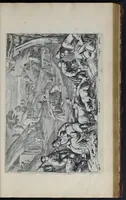 An illustration from Davidis Teniers Antverpiensis, pictoris, et a cubiculis ser.mis principibus Leopoldo Guil. archiduci et Ioanni Austriaco, Theatrum pictorium : in quo exhibentur ipsius manu delineatae, eiusque curâ in aes incisae picturae, archetipae italicae, quas ipse ser.mus archidux in pinacothecam suam Bruxellis collegit (1673)