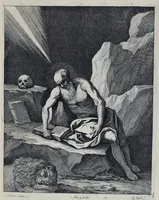 Picture 22 of 30 from Davidis Teniers Antverpiensis, pictoris, et a cubiculis ser.mis principibus Leopoldo Guil. archiduci et Ioanni Austriaco, Theatrum pictorium : in quo exhibentur ipsius manu delineatae, eiusque curâ in aes incisae picturae, archetipae italicae, quas ipse ser.mus archidux in pinacothecam suam Bruxellis collegit (1673), leaf 338