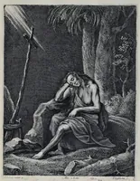 Picture 23 of 30 from Davidis Teniers Antverpiensis, pictoris, et a cubiculis ser.mis principibus Leopoldo Guil. archiduci et Ioanni Austriaco, Theatrum pictorium : in quo exhibentur ipsius manu delineatae, eiusque curâ in aes incisae picturae, archetipae italicae, quas ipse ser.mus archidux in pinacothecam suam Bruxellis collegit (1673), leaf 344