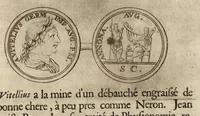 Picture 29 of 54 from Recherches curieuses d'antiquité, contenues en plusieurs dissertations sur des medailles, bas-reliefs, statues, mosaiques, & inscriptions antiques : enrichies d'un grand nombre de figures en taille douce (1683), leaf 394