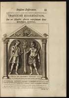 Picture 5 of 54 from Recherches curieuses d'antiquité, contenues en plusieurs dissertations sur des medailles, bas-reliefs, statues, mosaiques, & inscriptions antiques : enrichies d'un grand nombre de figures en taille douce (1683), leaf 78