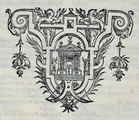 An illustration from Hieronymi Pradi et Ioannis Baptistae Villapandi e Societate Iesv In Ezechielem explanationes et apparatus vrbis ac templi Hierosolymitani : commentariis et imaginibvs illvstratvs : opvs tribvs tomis distinctvm .. (1596)