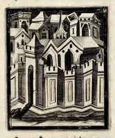 An illustration from Henrici Günteri Thülemarii ... Tractatio de Bulla Aurea, argentea, plumbea et cerea in genere, nec non in specie : de Aurea bulla Caroli IV imperatoris : Accedunt I. Textus Aureae bullae Caroli IV imper. anno 1356 Norimbergae & Metis sancitae ex autographo francofurtano fideliter descriptus. II. Copia MSti Aureae bullae Carolinae, quod in augustissima Bibliotheca vindobenensi invenitur ... III. & IV. Copiae duarum versionum germanicarum Aureae istius bullae, quae in dicta augustissima Bibliotheca caesarea & Curia francofurtana custodiuntur. V. Aurea bulla Andronici imperatoris constantinopolitani cum notis & addit. VI. Aurea bulla brabantina cum commentar. VII. Capitulatio Maximiliani II imperatoris ex originali, quod in serenissimi electoris palatini archivo adservatur, integra edita (1697)