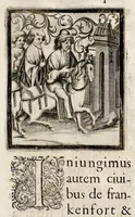 Picture 15 of 82 from Henrici Günteri Thülemarii ... Tractatio de Bulla Aurea, argentea, plumbea et cerea in genere, nec non in specie : de Aurea bulla Caroli IV imperatoris : Accedunt I. Textus Aureae bullae Caroli IV imper. anno 1356 Norimbergae & Metis sancitae ex autographo francofurtano fideliter descriptus. II. Copia MSti Aureae bullae Carolinae, quod in augustissima Bibliotheca vindobenensi invenitur ... III. & IV. Copiae duarum versionum germanicarum Aureae istius bullae, quae in dicta augustissima Bibliotheca caesarea & Curia francofurtana custodiuntur. V. Aurea bulla Andronici imperatoris constantinopolitani cum notis & addit. VI. Aurea bulla brabantina cum commentar. VII. Capitulatio Maximiliani II imperatoris ex originali, quod in serenissimi electoris palatini archivo adservatur, integra edita (1697), leaf 156
