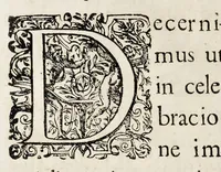 An illustration from Henrici Günteri Thülemarii ... Tractatio de Bulla Aurea, argentea, plumbea et cerea in genere, nec non in specie : de Aurea bulla Caroli IV imperatoris : Accedunt I. Textus Aureae bullae Caroli IV imper. anno 1356 Norimbergae & Metis sancitae ex autographo francofurtano fideliter descriptus. II. Copia MSti Aureae bullae Carolinae, quod in augustissima Bibliotheca vindobenensi invenitur ... III. & IV. Copiae duarum versionum germanicarum Aureae istius bullae, quae in dicta augustissima Bibliotheca caesarea & Curia francofurtana custodiuntur. V. Aurea bulla Andronici imperatoris constantinopolitani cum notis & addit. VI. Aurea bulla brabantina cum commentar. VII. Capitulatio Maximiliani II imperatoris ex originali, quod in serenissimi electoris palatini archivo adservatur, integra edita (1697)