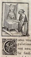 Picture 62 of 82 from Henrici Günteri Thülemarii ... Tractatio de Bulla Aurea, argentea, plumbea et cerea in genere, nec non in specie : de Aurea bulla Caroli IV imperatoris : Accedunt I. Textus Aureae bullae Caroli IV imper. anno 1356 Norimbergae & Metis sancitae ex autographo francofurtano fideliter descriptus. II. Copia MSti Aureae bullae Carolinae, quod in augustissima Bibliotheca vindobenensi invenitur ... III. & IV. Copiae duarum versionum germanicarum Aureae istius bullae, quae in dicta augustissima Bibliotheca caesarea & Curia francofurtana custodiuntur. V. Aurea bulla Andronici imperatoris constantinopolitani cum notis & addit. VI. Aurea bulla brabantina cum commentar. VII. Capitulatio Maximiliani II imperatoris ex originali, quod in serenissimi electoris palatini archivo adservatur, integra edita (1697), leaf 218