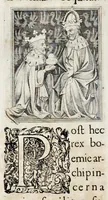 Picture 63 of 82 from Henrici Günteri Thülemarii ... Tractatio de Bulla Aurea, argentea, plumbea et cerea in genere, nec non in specie : de Aurea bulla Caroli IV imperatoris : Accedunt I. Textus Aureae bullae Caroli IV imper. anno 1356 Norimbergae & Metis sancitae ex autographo francofurtano fideliter descriptus. II. Copia MSti Aureae bullae Carolinae, quod in augustissima Bibliotheca vindobenensi invenitur ... III. & IV. Copiae duarum versionum germanicarum Aureae istius bullae, quae in dicta augustissima Bibliotheca caesarea & Curia francofurtana custodiuntur. V. Aurea bulla Andronici imperatoris constantinopolitani cum notis & addit. VI. Aurea bulla brabantina cum commentar. VII. Capitulatio Maximiliani II imperatoris ex originali, quod in serenissimi electoris palatini archivo adservatur, integra edita (1697), leaf 219