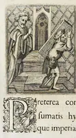 Picture 70 of 82 from Henrici Günteri Thülemarii ... Tractatio de Bulla Aurea, argentea, plumbea et cerea in genere, nec non in specie : de Aurea bulla Caroli IV imperatoris : Accedunt I. Textus Aureae bullae Caroli IV imper. anno 1356 Norimbergae & Metis sancitae ex autographo francofurtano fideliter descriptus. II. Copia MSti Aureae bullae Carolinae, quod in augustissima Bibliotheca vindobenensi invenitur ... III. & IV. Copiae duarum versionum germanicarum Aureae istius bullae, quae in dicta augustissima Bibliotheca caesarea & Curia francofurtana custodiuntur. V. Aurea bulla Andronici imperatoris constantinopolitani cum notis & addit. VI. Aurea bulla brabantina cum commentar. VII. Capitulatio Maximiliani II imperatoris ex originali, quod in serenissimi electoris palatini archivo adservatur, integra edita (1697), leaf 223