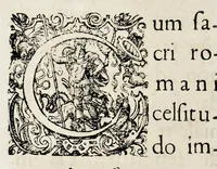 Picture 78 of 82 from Henrici Günteri Thülemarii ... Tractatio de Bulla Aurea, argentea, plumbea et cerea in genere, nec non in specie : de Aurea bulla Caroli IV imperatoris : Accedunt I. Textus Aureae bullae Caroli IV imper. anno 1356 Norimbergae & Metis sancitae ex autographo francofurtano fideliter descriptus. II. Copia MSti Aureae bullae Carolinae, quod in augustissima Bibliotheca vindobenensi invenitur ... III. & IV. Copiae duarum versionum germanicarum Aureae istius bullae, quae in dicta augustissima Bibliotheca caesarea & Curia francofurtana custodiuntur. V. Aurea bulla Andronici imperatoris constantinopolitani cum notis & addit. VI. Aurea bulla brabantina cum commentar. VII. Capitulatio Maximiliani II imperatoris ex originali, quod in serenissimi electoris palatini archivo adservatur, integra edita (1697), leaf 227
