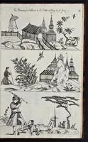 Picture 14 of 17 from A treatise of japaning and varnishing : being a compleat discovery of those arts, with the best way of making all sorts of varnish for japan, wood, prints, or pictures : the method of guilding, burnishing, and lackering, with the art of guilding, separating, and refining metals and of painting mezzo-tinto-prints : also rules for counterfeiting tortoise-shell, and marble, and for staining or dying wood, ivory, and horn : together with above an hundred distinct patterns for japan-work, in imitation of the indians, for tables, stands, frames, cabinets, boxes, &c. (1688), leaf 136