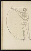Picture 16 of 22 from Alberti Dureri clarissimi pictoris et geometrae de sym[m]etria partium in rectis formis hu[m]anorum corporum libri in Latinum conuersi (1532), leaf 117