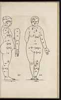 An illustration from Alberti Dureri clarissimi pictoris et geometrae de sym[m]etria partium in rectis formis hu[m]anorum corporum libri in Latinum conuersi (1532)
