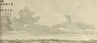 An illustration from Naukeurige beschrijvinge der Afrikaensche gewesten van Egypten, Barbaryen, Libyen, Biledulgerid, Negroslant, Guinea, Ethiopiën, Abyssinie ... : getrokken uit verscheyde hedendaegse lantbeschrijvers en geschriften van bereisde ondersoekers dier landen (1668)