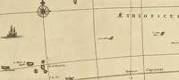An illustration from Naukeurige beschrijvinge der Afrikaensche gewesten van Egypten, Barbaryen, Libyen, Biledulgerid, Negroslant, Guinea, Ethiopiën, Abyssinie ... : getrokken uit verscheyde hedendaegse lantbeschrijvers en geschriften van bereisde ondersoekers dier landen (1668)