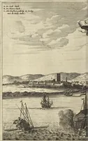 An illustration from Naukeurige beschrijvinge der Afrikaensche gewesten van Egypten, Barbaryen, Libyen, Biledulgerid, Negroslant, Guinea, Ethiopiën, Abyssinie ... : getrokken uit verscheyde hedendaegse lantbeschrijvers en geschriften van bereisde ondersoekers dier landen (1668)
