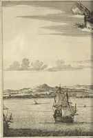 Picture 54 of 144 from Naukeurige beschrijvinge der Afrikaensche gewesten van Egypten, Barbaryen, Libyen, Biledulgerid, Negroslant, Guinea, Ethiopiën, Abyssinie ... : getrokken uit verscheyde hedendaegse lantbeschrijvers en geschriften van bereisde ondersoekers dier landen (1668), leaf 317