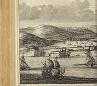 Picture 76 of 144 from Naukeurige beschrijvinge der Afrikaensche gewesten van Egypten, Barbaryen, Libyen, Biledulgerid, Negroslant, Guinea, Ethiopiën, Abyssinie ... : getrokken uit verscheyde hedendaegse lantbeschrijvers en geschriften van bereisde ondersoekers dier landen (1668), leaf 409