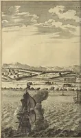 An illustration from Naukeurige beschrijvinge der Afrikaensche gewesten van Egypten, Barbaryen, Libyen, Biledulgerid, Negroslant, Guinea, Ethiopiën, Abyssinie ... : getrokken uit verscheyde hedendaegse lantbeschrijvers en geschriften van bereisde ondersoekers dier landen (1668)