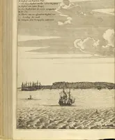 An illustration from Naukeurige beschrijvinge der Afrikaensche gewesten van Egypten, Barbaryen, Libyen, Biledulgerid, Negroslant, Guinea, Ethiopiën, Abyssinie ... : getrokken uit verscheyde hedendaegse lantbeschrijvers en geschriften van bereisde ondersoekers dier landen (1668)