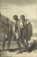 An illustration from Naukeurige beschrijvinge der Afrikaensche gewesten van Egypten, Barbaryen, Libyen, Biledulgerid, Negroslant, Guinea, Ethiopiën, Abyssinie ... : getrokken uit verscheyde hedendaegse lantbeschrijvers en geschriften van bereisde ondersoekers dier landen (1668)