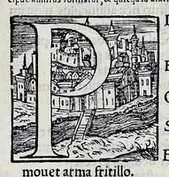 An illustration from Ivnii Ivvenalis Aqvinatis Satyrographi opvs : nunc demvm ab omnibvs mendis purgatum, & pluribus collatis exemplaribus suo candori restitutum (1548)