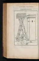 An illustration from En tibi lector Robertvm Valtvrivm, ad illvstrem heroa Sigismvndum Pandulphum Malatestam Ariminensium regem, De re militari libris XII : multò emaculatius, ac picturis, quae plurimae in eo sunt, elegantioribus expressum, quam cum Veronae inter initia artis chalcographicae anno M.cccclxxxiii. inuulgaretur (1532)