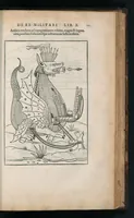 An illustration from En tibi lector Robertvm Valtvrivm, ad illvstrem heroa Sigismvndum Pandulphum Malatestam Ariminensium regem, De re militari libris XII : multò emaculatius, ac picturis, quae plurimae in eo sunt, elegantioribus expressum, quam cum Veronae inter initia artis chalcographicae anno M.cccclxxxiii. inuulgaretur (1532)