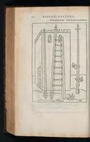 An illustration from En tibi lector Robertvm Valtvrivm, ad illvstrem heroa Sigismvndum Pandulphum Malatestam Ariminensium regem, De re militari libris XII : multò emaculatius, ac picturis, quae plurimae in eo sunt, elegantioribus expressum, quam cum Veronae inter initia artis chalcographicae anno M.cccclxxxiii. inuulgaretur (1532)