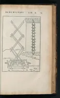 An illustration from En tibi lector Robertvm Valtvrivm, ad illvstrem heroa Sigismvndum Pandulphum Malatestam Ariminensium regem, De re militari libris XII : multò emaculatius, ac picturis, quae plurimae in eo sunt, elegantioribus expressum, quam cum Veronae inter initia artis chalcographicae anno M.cccclxxxiii. inuulgaretur (1532)